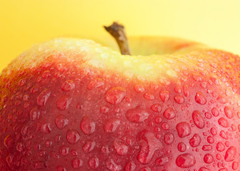 washed apple