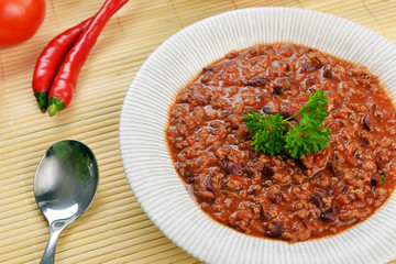 hot chili con