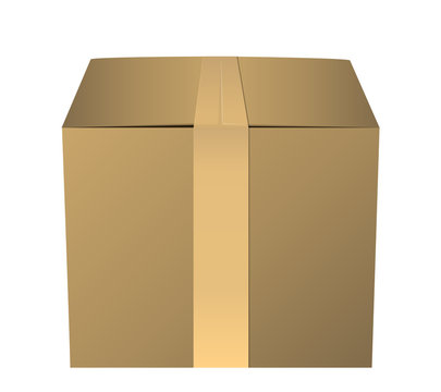 Carton box Vector