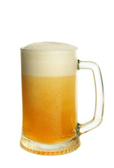 Glass with beer