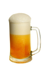 Glass with beer