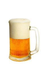 Glass with beer