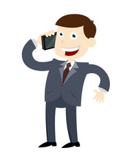 Businessman Calling