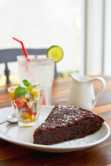 Chocolate fondant cake