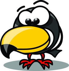 Мультфильм вектор тукан