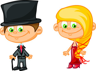 Набор из мультфильма милые дети