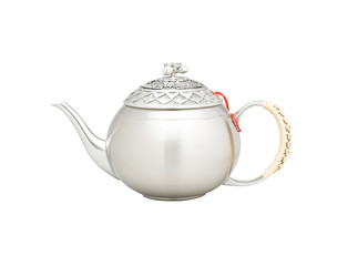 A little pewter teapot in chinese style