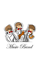 Музыка группы, фон