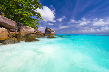 Turquoise water of Andaman Sea at Similan islands, Thailand