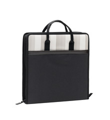 Black fabric laptop case