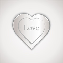 steel hert with love