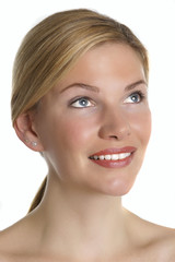 Obraz premium Porträt einer jungen Frau mit Make up