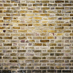 Square brick wall texture