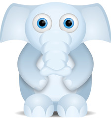 kleiner blauer Elefant