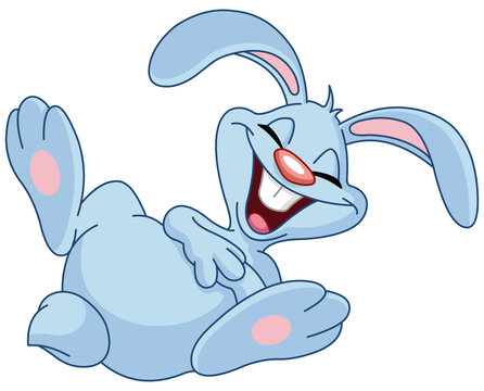 Laughing bunny