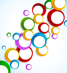 Abstract background with circles