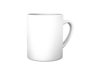 white coffee mug