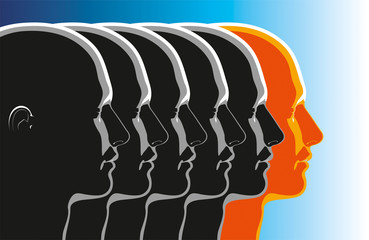 Business concept.  Leadership. Winner.