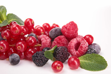 assortment of berries