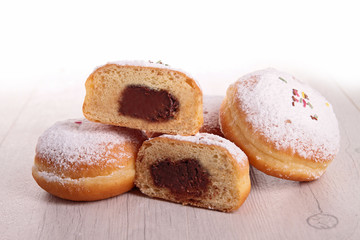 chocolate donuts