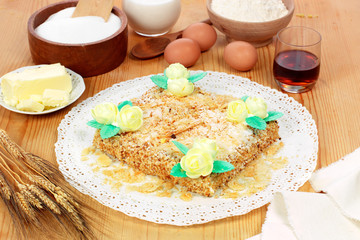 Torta millefoglie - Puff pastry cake