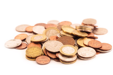 Old coins from different countries