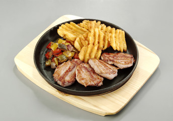 grilled meat