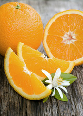 Fresh oranges