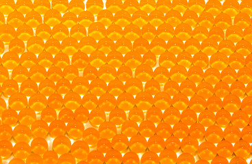 Soil for flowers of colored balls