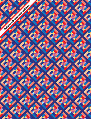 Patchwork seamless pattern