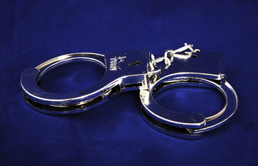 police handcuffs