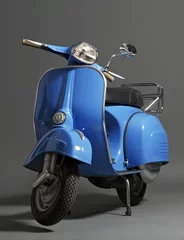 Wall murals Scooter Classic italian scooter