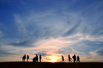 Sunset Silhouettes