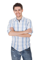 Fototapeta premium Smiling young man