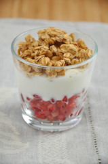 Granatapfel Müsli