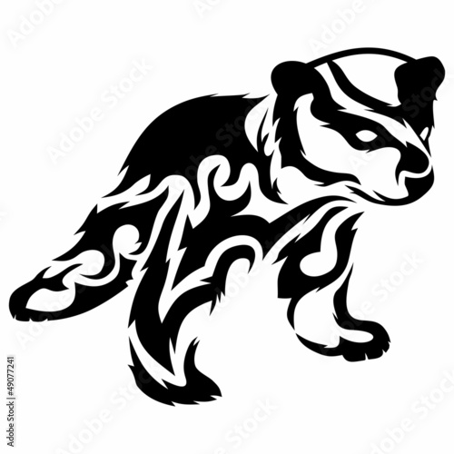 Tribal Bear Cub Vector Tattoo Tribal Bear Cub Vector Tattoo
