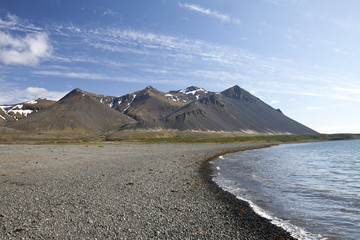 Küste bei Borgarnes