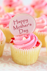 Happy Mother's Day Cupcake