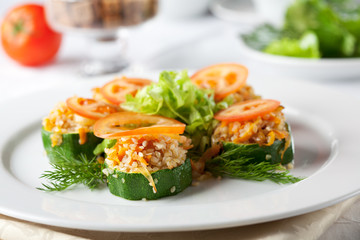 Stuffed Zucchini