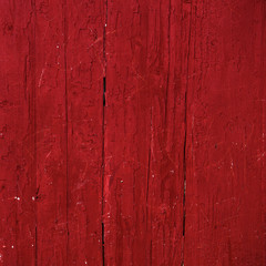 red China wall