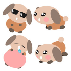 Cartoon dog illustration