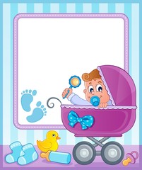 Baby theme frame 4