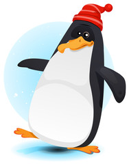 Happy Walking North Pole Penguin