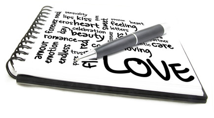 love word cloud