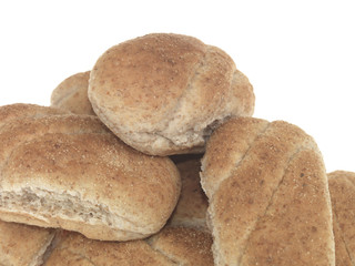 Soft Wholemeal Brown Sub Rolls