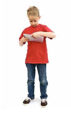 Boy On Ipad