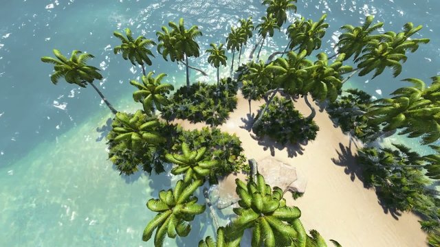 Awesome sunset on Hawaii