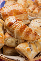 Croissant and other puff pastry