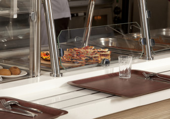 Dinning room of new business center