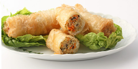 Assiette de nems